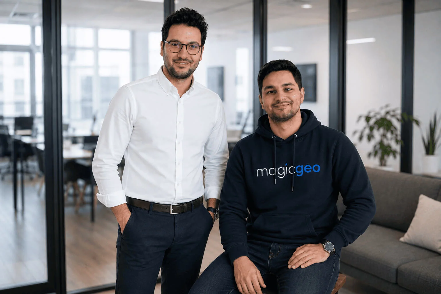 Les fondateurs de l'agence GEO MagicGEO